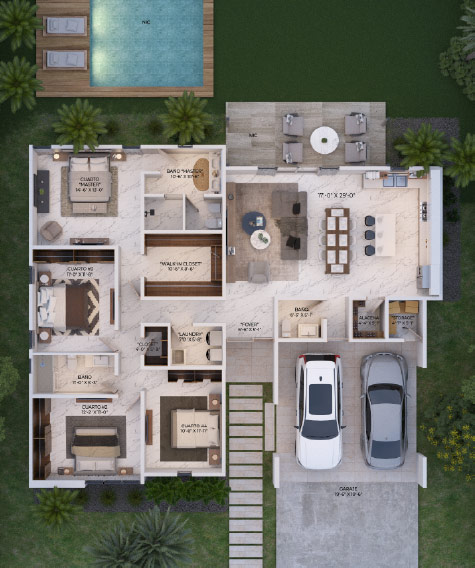 Plano Modelo Danubio